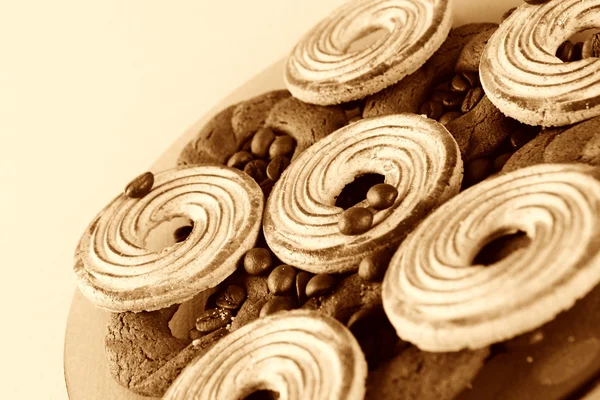 Cookies and coffee — Stock Photo, Image