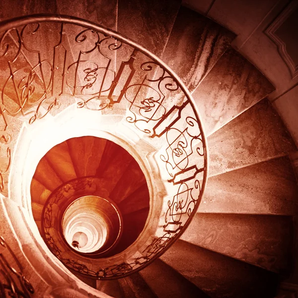 Spiral staircas — Stock Photo, Image