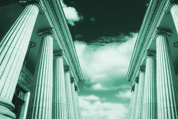 Griechische Säulen Stockbild
