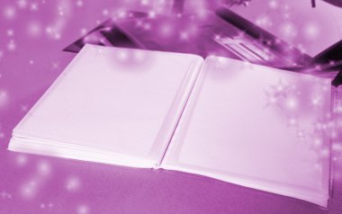 kopya alanı ile fotoğraf albümü