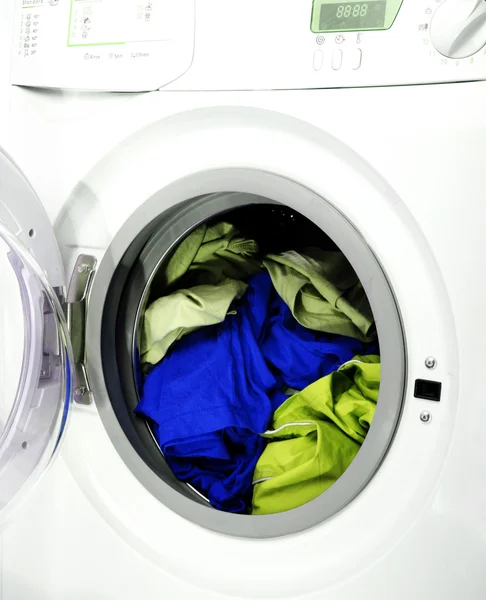 Clothes in laundry — Stock Photo, Image