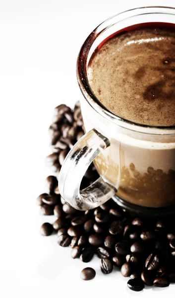 Kupa kávéval — Stock Fotó