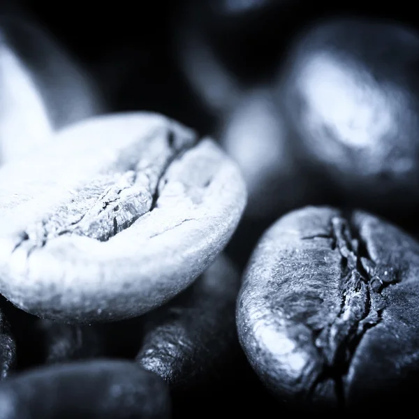 Grãos de café fritos perfumados — Fotografia de Stock