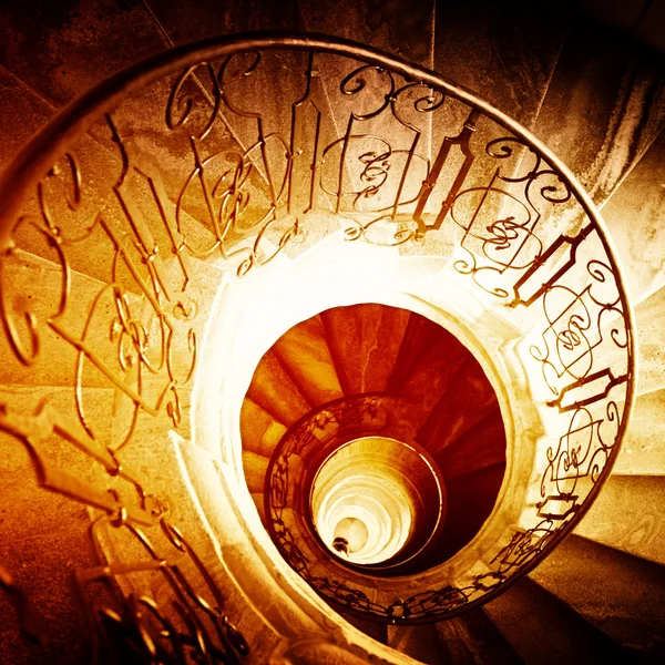 Spiral staircas Stock Photo