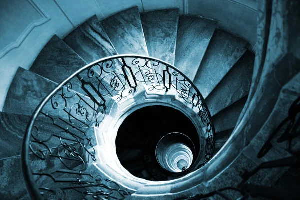 Staircas spiralna — Zdjęcie stockowe