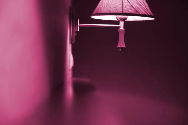 Lila lampa — Stockfoto
