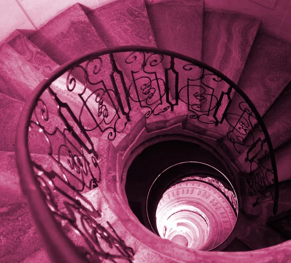 Spiraal staircas — Stockfoto