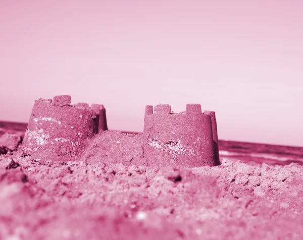 Κάστρο άμμου — Φωτογραφία Αρχείου