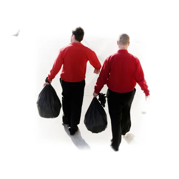 Taking out the garbage Stock Photo by ©arosoft 3858938