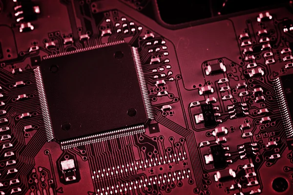 Elektronische circuit bord — Stockfoto