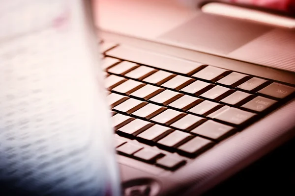 Laptop moderno e elegante. — Fotografia de Stock