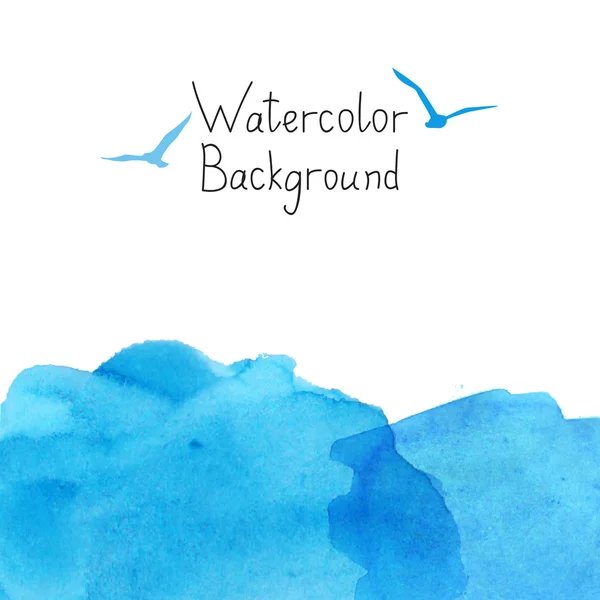 Watercolor splash background — Stock Vector