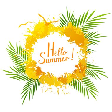 Merhaba yaz arka plan