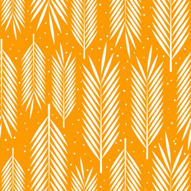 Süsleme palmiye yaprakları