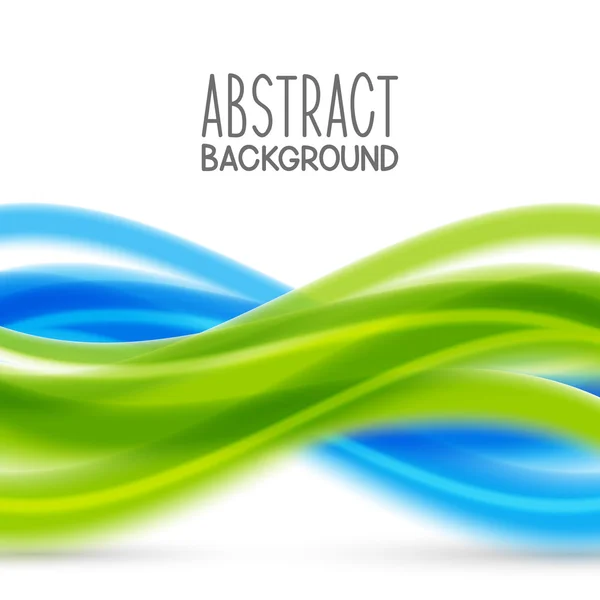 Abstract blue and green background — Stock Vector