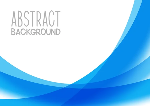Abstraktní modré pozadí — Stockový vektor