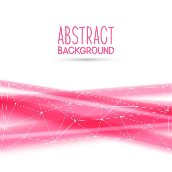 Abstraktní růžové pozadí — Stockový vektor