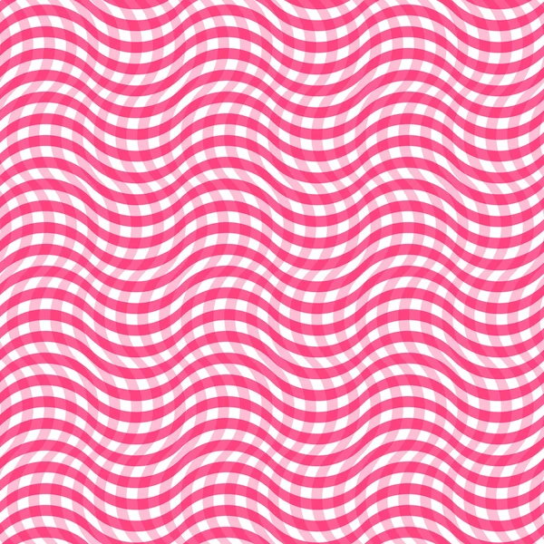 Nahtloses Muster mit abstrakten Wellen — Stockvektor