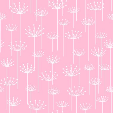 Çiçeklerle kusursuz desen