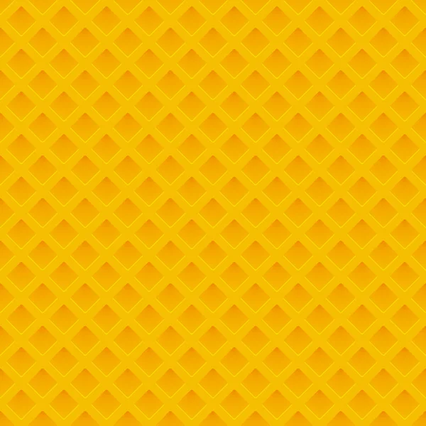 Seamless pattern with yellow ornate — Stock Vector