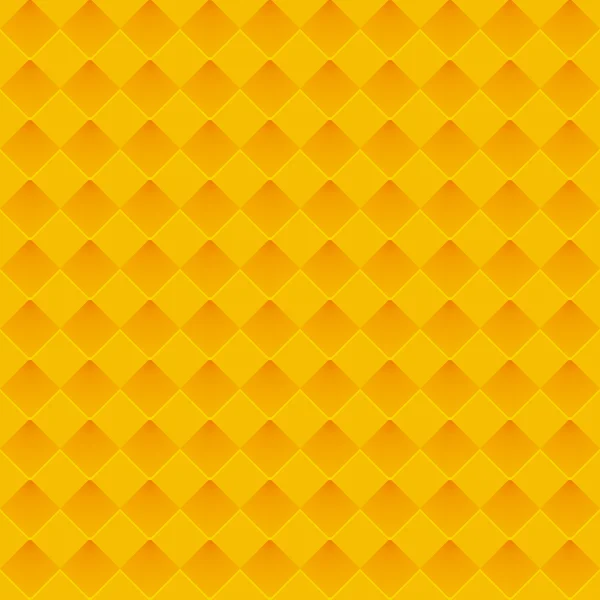 Motif sans couture avec ornement jaune — Image vectorielle