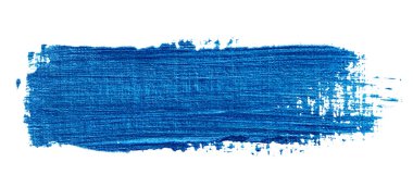 Beyaz üzerine izole edilmiş vektör mavi metalik boya dokusu - tasarımınız için simli akrilik element