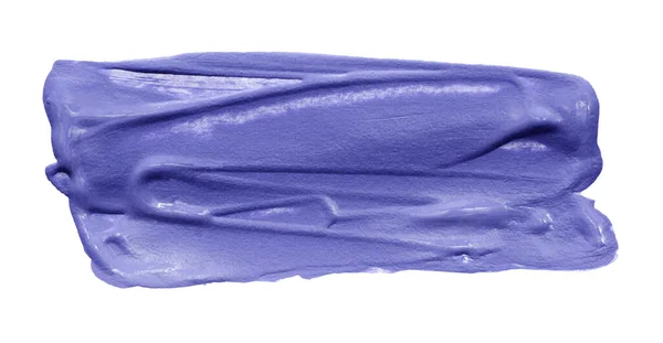 Textura Pintura Violeta Vectorial Lavanda Aislada Blanco Acrílico — Vector de stock