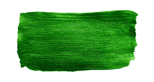 Vektorově Zelená Třpytivá Textura Barvy Izolovaná Bílo Kovová — Stockový vektor