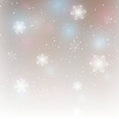 Kar taneli Noel arkaplanı