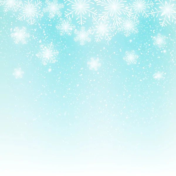 Abstract snowflake background — Stock Vector