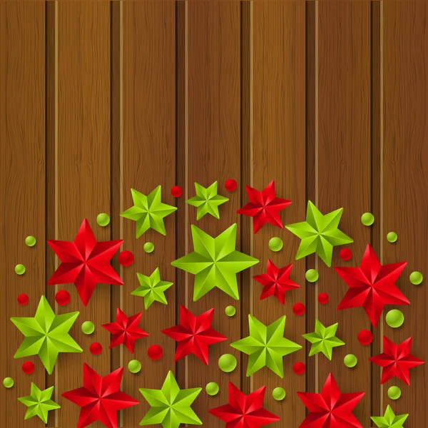 Xmas sterrenhemel decoraties — Stockvector