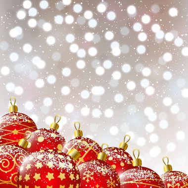 Christmas kırmızı topları