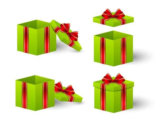 Cajas de regalo — Vector de stock