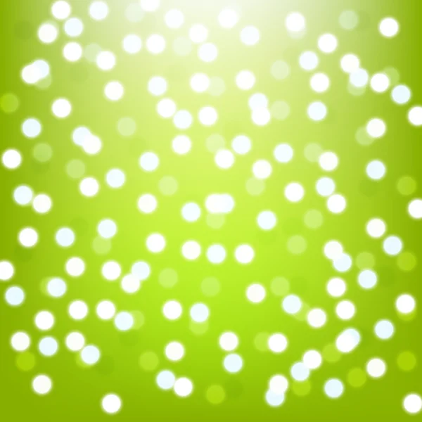 Stars on green background — Stock Vector