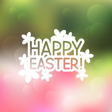 Paskalya tebrik kartı