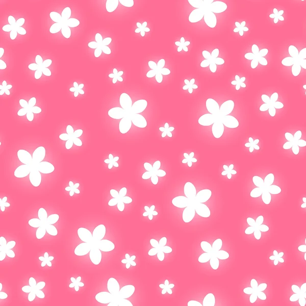 Motif floral sans couture — Image vectorielle