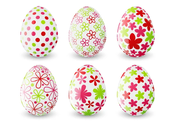 Color Easter eggs — Stock Vector