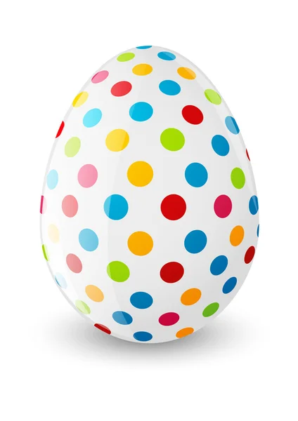 Huevo de Pascua con patrón — Archivo Imágenes Vectoriales