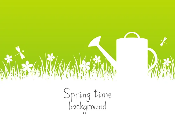 Spring garden background — Stock Vector