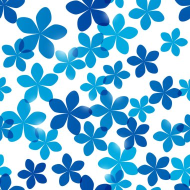 Çiçeklerle kusursuz desen