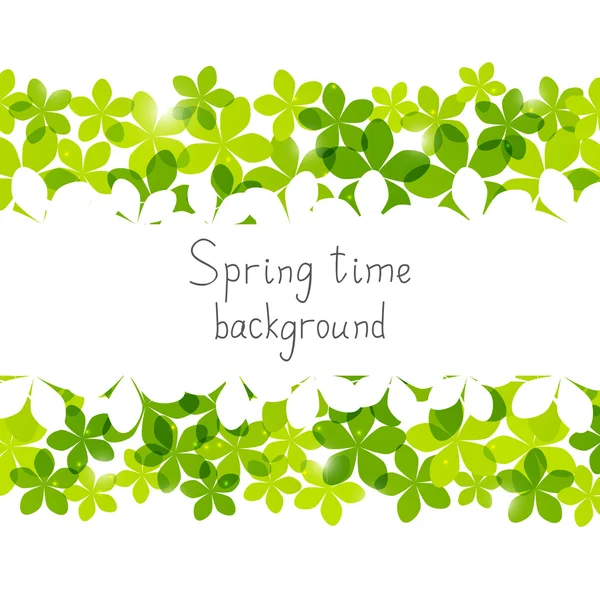Spring time background — Stock Vector