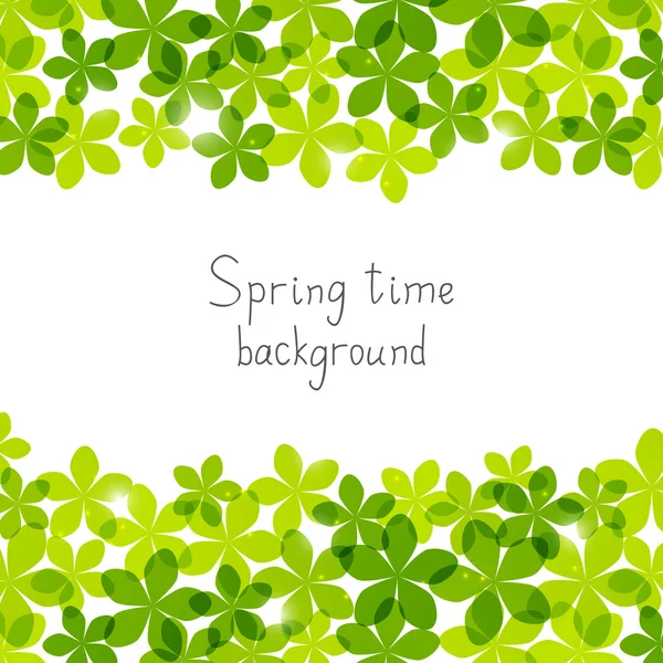 Spring time background — Stock Vector