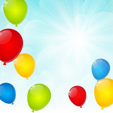 rengi parlak balonlar