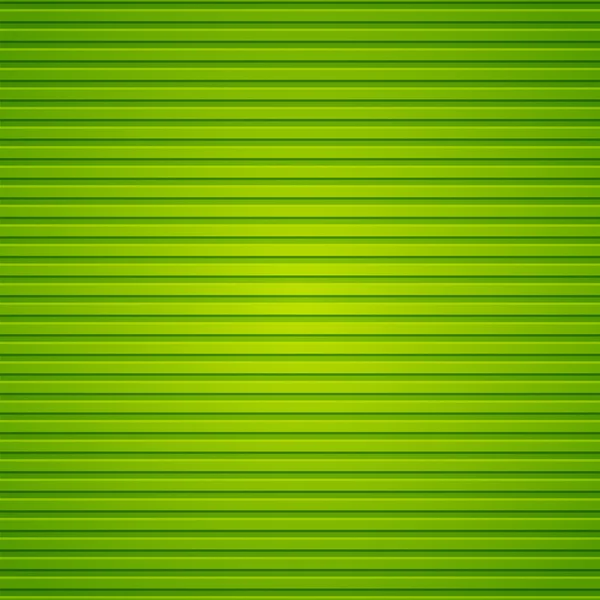 Abstrakte grüne Hintergrund mit Streifen — Stockvektor