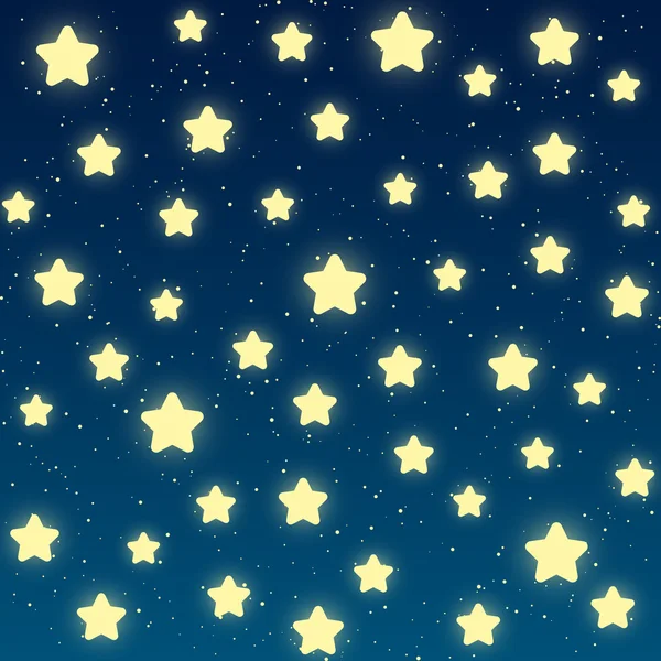 Зоряна ніч фону — стоковий вектор