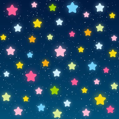 yıldızlı gece arka plan