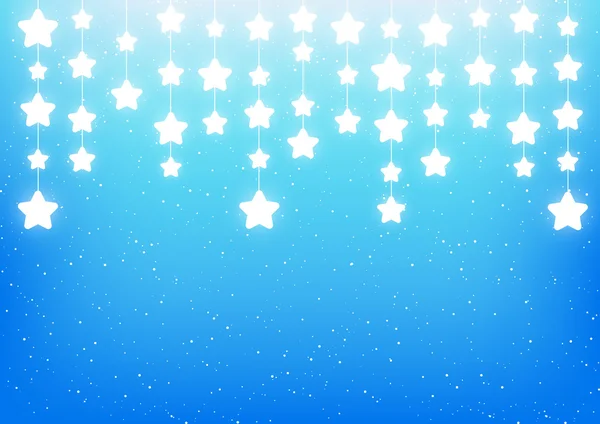 Fondo de estrellas brillantes — Vector de stock