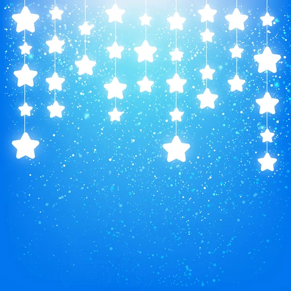 Fondo de estrellas brillantes — Vector de stock