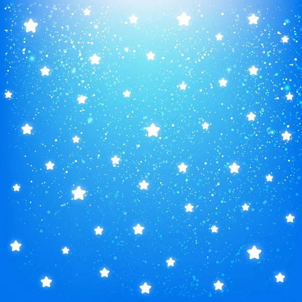 Fondo de estrellas brillantes — Vector de stock