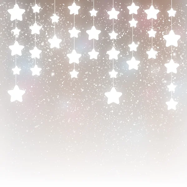 星光灿烂的光背景 — 图库矢量图片